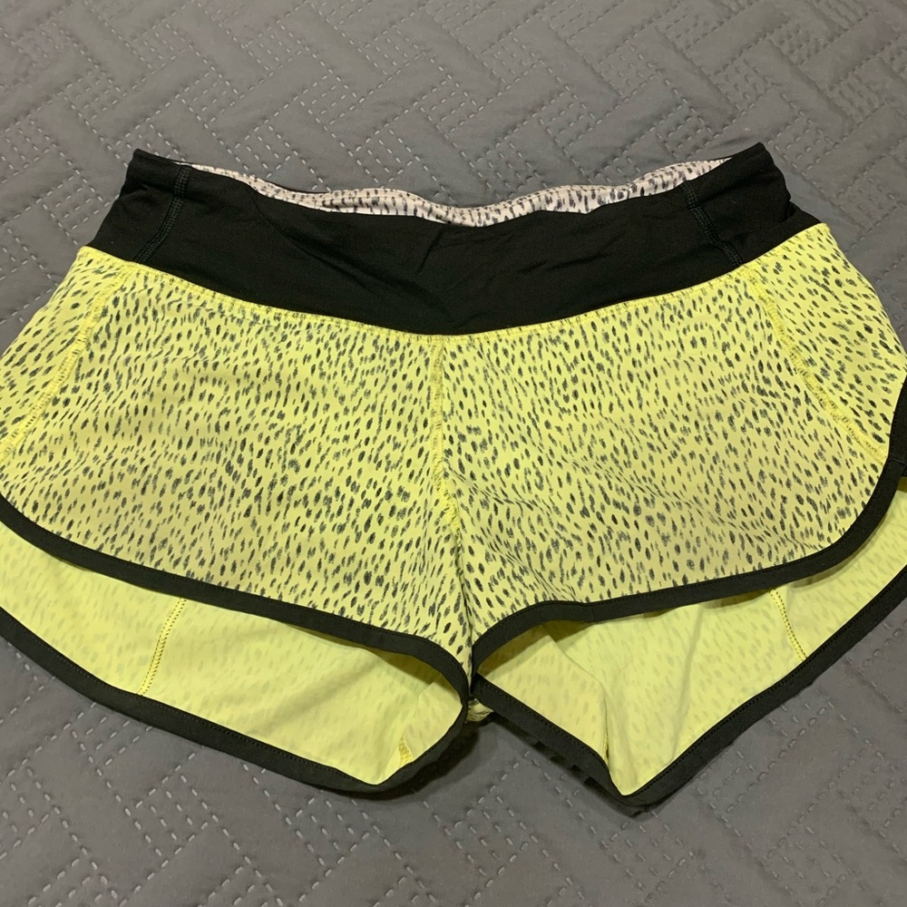 Lululemon speed shorts
